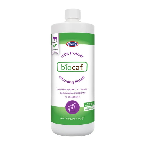 Biocaf Espresso Machine Milk Frother Cleaning Liquid 1L