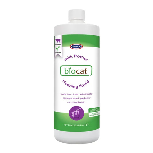 Biocaf Espresso Machine Milk Frother Cleaning Liquid 1L