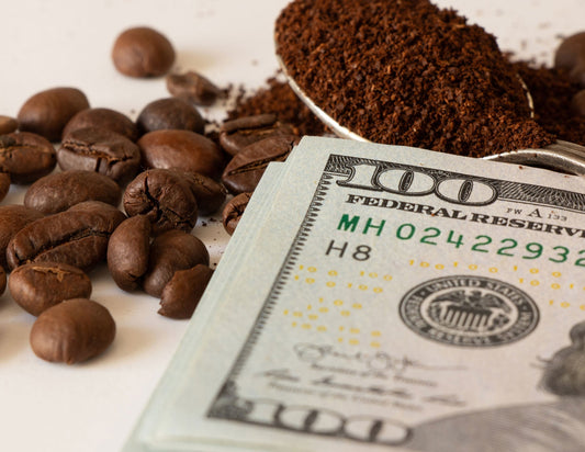 Coffee dollar bill