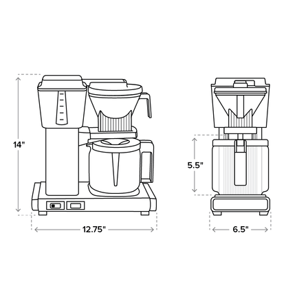 Mochamaster KBGV Select - 10 Cup Coffee Brewer