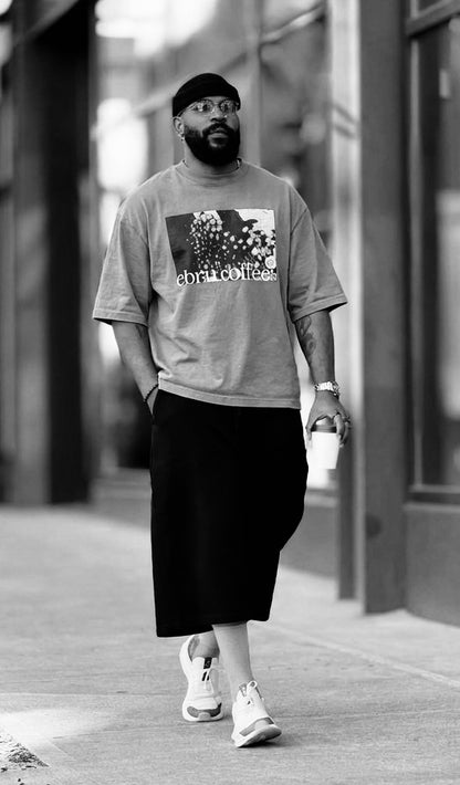 Branded “Streetwear-Look” Oversized Tee